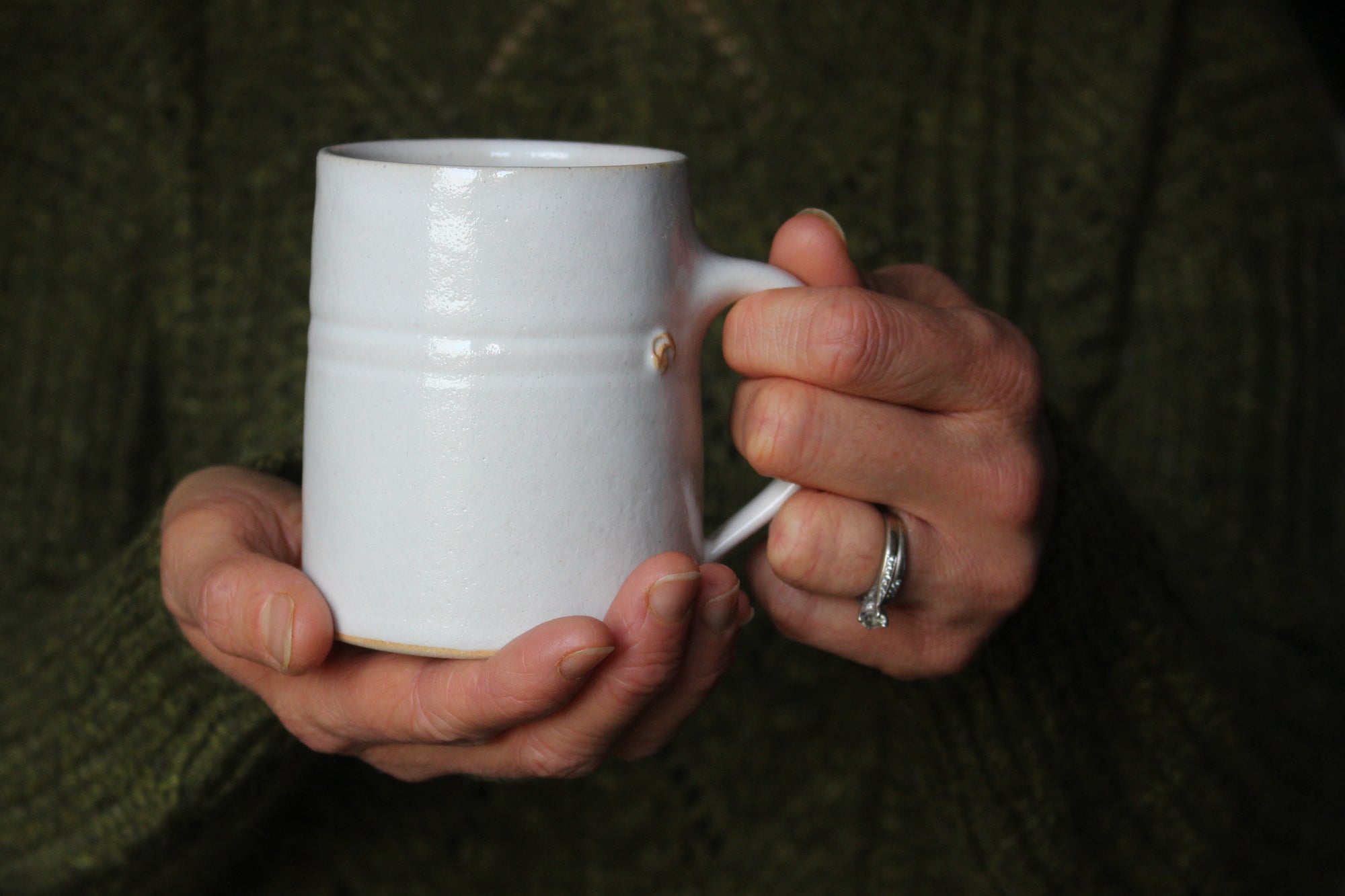 Mug in White: Three