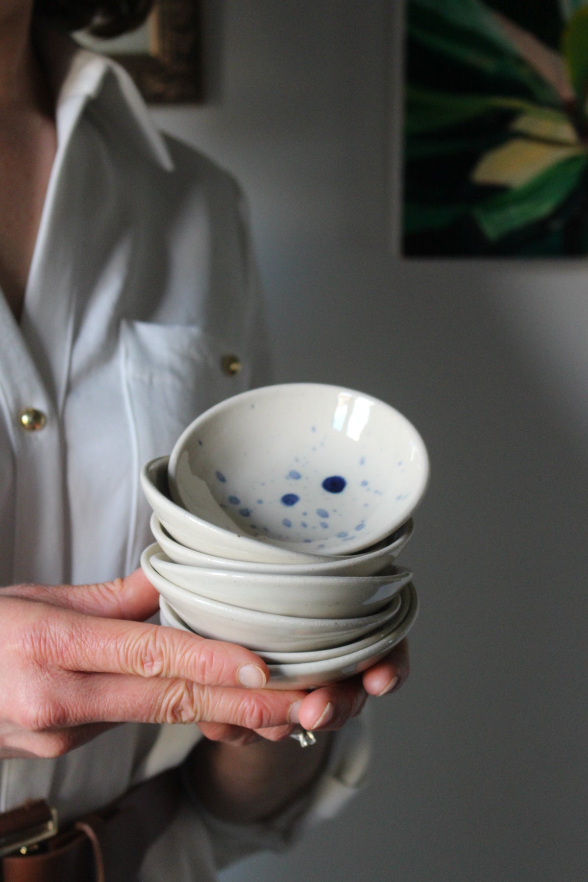 Cobalt Speckled Bowl