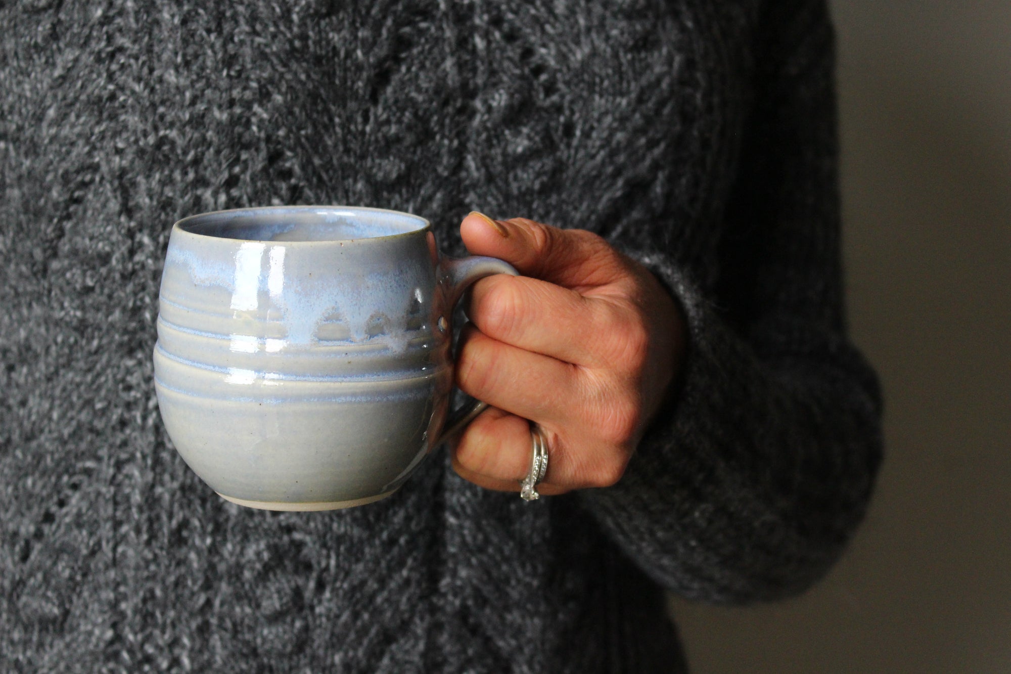 Pale Blue Mug: Nine