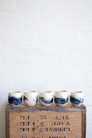 Large Watercolour Cups